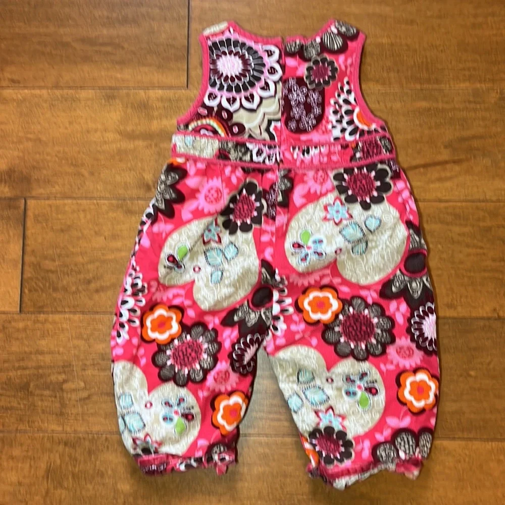 Floral Corduroy & Lined Jumpsuit 6-9 mos. The Children’s Place